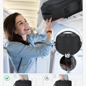 Lekespring Handgepäck Reiserucksack mit 6-teilige Kleidertaschen-Packing Cubes, Weekender – Bild 6