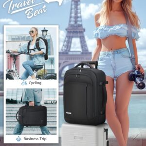Lekespring Handgepäck Reiserucksack mit 6-teilige Kleidertaschen-Packing Cubes, Weekender – Bild 7