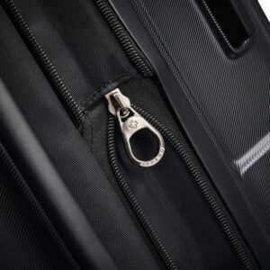 Samsonite Centric Hardside, erweiterbares Gepäck mit Spinner-Rädern, Schwarz – Bild 7