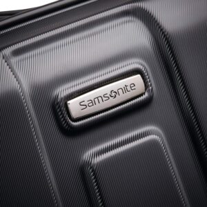 Samsonite Centric Hardside, erweiterbares Gepäck mit Spinner-Rädern, Schwarz – Bild 8