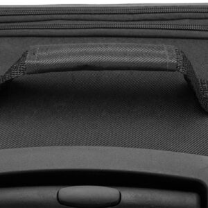 U.S. Traveler Aviron Bay Erweiterbares Softside-Gepäck mit Spinnrollen, Schwarz, 30-Inch, Aviron Bay Erweiterbares Softside-Gepäck mit Spinnrollen – Bild 6