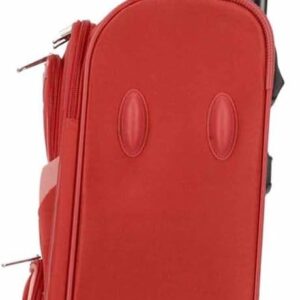 paklite Handgepäck Koffer mit 2 Rollen, Reisekoffer klein, Orlando, Klassischer Weichgepäck Trolley im zeitlosen Design, 53 cm, 37 Liter – Bild 5
