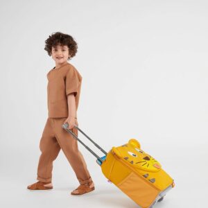 Affenzahn Kinderkoffer fürs Handgepäck, Kindertrolley zum Reisen – Bild 3
