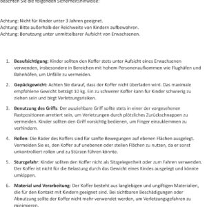 Kinderkoffer Reisekoffer Trolley Hartschalen Koffer Handgepäck Mädchen LED Skater Rollen Schmetterling Butterfly 819 – Bild 7