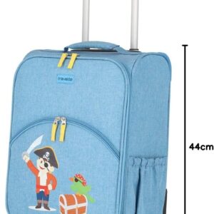 Travelite Kinderkoffer mit 2 Rollen, Kindergepäck für Mini-Weltentdecker, Youngster, Handgepäck Reisekoffer Kindertrolley, 44cm, 20 Liter, 1,9kg – Bild 7