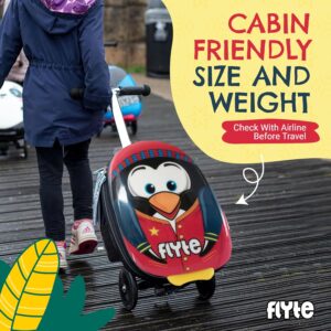 Flyte Scooter Koffer - 2-in-1, 45 cm Reisekoffer Kinder, 25 Liter Fassungsvermögen Kinderkoffer Handgepäck, Reisetasche Kinder mit Rollen, Hartschalenkoffer Kinderreisetasche – Bild 7