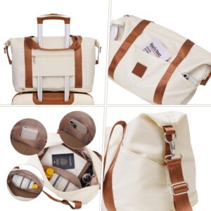 COOLIFE Koffer Trolley Koffer Reisekoffer von ABS Hartschalen Trolley 4 Rollen TSA-Schloss Der Koffer Enthält 1 Reisetasche und 1 Kulturbeutel – Bild 3