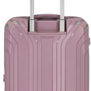 Travelite 4-Rad Hartschalen Handgepäck Koffer klein mit recyceltem Innenfutter, Gepäck Serie ELVAA: Stylischer Trolley mit Schutzecken + TSA Schloss, 55 cm, 41 Liter – Bild 4