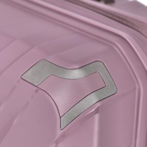 Travelite 4-Rad Hartschalen Handgepäck Koffer klein mit recyceltem Innenfutter, Gepäck Serie ELVAA: Stylischer Trolley mit Schutzecken + TSA Schloss, 55 cm, 41 Liter – Bild 8