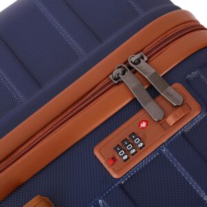 Int'x Kofferset Reisekoffer Hartschalenkoffer Rollkoffer Handgepäck XHA228 Pack (L,XL) – Bild 6