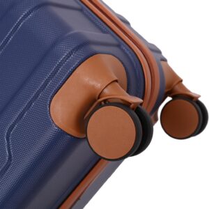 Int'x Kofferset Reisekoffer Hartschalenkoffer Rollkoffer Handgepäck XHA228 Pack (L,XL) – Bild 7