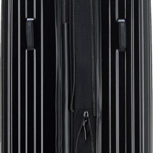 Münicase M816 TSA-Schloß Koffer Reisekoffer Trolley Kofferset Hardschale Boardcase Handgepäck (Schwarz, Mittler Koffer) – Bild 3