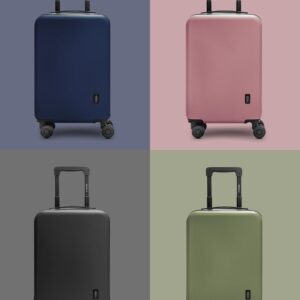 REDOLZ Hartschalen Koffer-Set 3-teilig | Leichte Reise-Trolleys aus hochwertigem, robustem ABS Material | Ultra-leicht für Damen & Herren | 4 Doppelrollen & TSA-Schloss (Essentials 09) – Bild 9