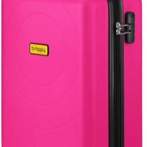 BHPPY Flamingo Pink - Handgepäck-Koffer - 4 Rollen - Leicht - Pink (53 cm) – Bild 4