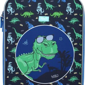 Vadobag Dinosaurier Trolley Koffer 12 L Kindertrolley Handgepäck Dino Trolly Jungen ab 2 3 Jahre – Bild 6