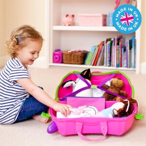 Trunki Handgepäck und Kinderkoffer zum Draufsitzen | Kinder Risen Geschenk für Mädchen und Jungen – Bild 7