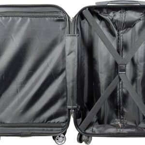 Hartschale Handgepäck mit Motiv Beach 56 Zentimeter 36 Liter 4 Räder Bunt Strand Zahlenschloss – Bild 5