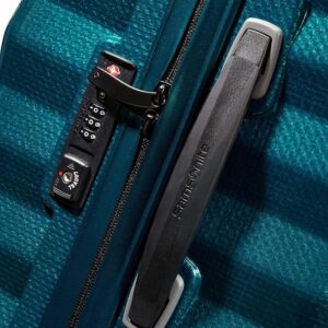 Samsonite Lite-Shock - Spinner XL Suitcase, 81 cm, 124 L, Blue (Petrol Blue) – Bild 5