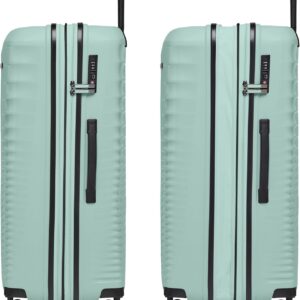 Farmhood Eco Edition großer Hartschalen Check-in Koffer nachhaltig | XL Trolley 53 x 31 x 77 cm mit Dehnfalte von 114 auf 120 Liter erweiterbar | Ultra-leicht nur 4,25 Kg – Bild 3