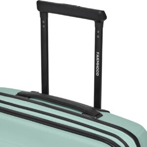 Farmhood Eco Edition großer Hartschalen Check-in Koffer nachhaltig | XL Trolley 53 x 31 x 77 cm mit Dehnfalte von 114 auf 120 Liter erweiterbar | Ultra-leicht nur 4,25 Kg – Bild 9