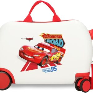 Disney Cars Good Mood Kinder-Koffer Mehrfarbig 50x38x20 cms Hartschalen ABS Kombinationsschloss 25L 2Kgs 4 Räder Handgepäck