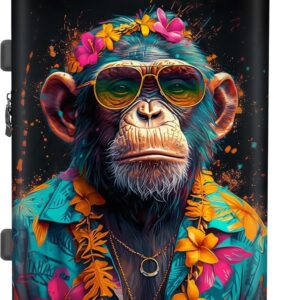 NoBoringSuitcases.com Handgepäck Koffer, Reisekoffer, Reisetasche mit Rollen, Koffer Groß, Hartschalenkoffer, Trolley Handgepäck, Koffer Mittelgroß, Suitcase, TSA Schloss, Koffer Klein, Graffiti-Druck