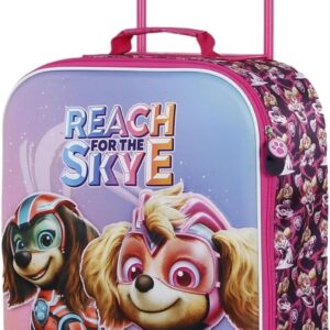 Paw Patrol Mighty-Soft 3D Trolley-Koffer, Rosa, 17 x 33 x 52 cm, Kapazität 26 L
