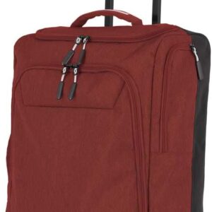 Travelite Trolley Reisetasche mit Rollen klein, Kick Off, praktischer Boardcase Handgepäck Trolley für Urlaub und Sport, 55 cm, 44 Liter