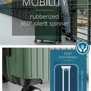 Hauptstadtkoffer Txl - Mittelgroßer Hartschalenkoffer, Tsa, 4 Rollen, Koffer, Trolley, Rollkoffer, Reisekoffer, Extra Leicht, , 65 Cm, 74 Liter, Titan – Bild 4