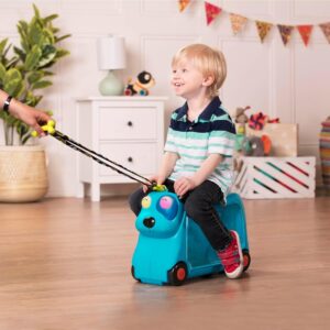 B. toys Kinder Handgepäck Koffer Hund – Reisekoffer, Kinderkoffer mit Lichtern und Tönen zum Rollen, Draufsitzen – für Mädchen und Jungen ab 2 Jahren – Bild 8