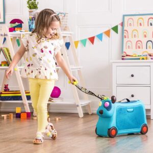 B. toys Kinder Handgepäck Koffer Hund – Reisekoffer, Kinderkoffer mit Lichtern und Tönen zum Rollen, Draufsitzen – für Mädchen und Jungen ab 2 Jahren – Bild 10