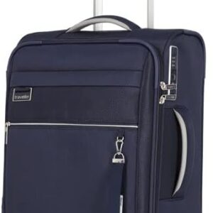 Travelite Bordtrolley Handgepäck Koffer nachhaltig, 4 Rollen, MIIGO, Weichgepäck Trolley klein aus recyceltem Material, TSA Schloss, 55 cm, 35 Liter – Bild 7