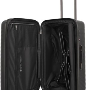 Travelite 4-Rad Hartschalenkoffer mittelgroß 74 Liter, Trunk Koffer, Gepäck Serie Roomer: Hartschalen Trolley mit Dehnfalte + TSA Kombinationsschloss, 66 cm (kein Sperrgepäck) – Bild 5