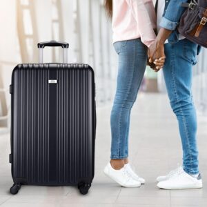 Slazenger Kofferset 2 Teilig/ 3 Teilig - Trolley Handgepack und Reisekoffer Groß - ABS Hartschalenkoffer Set - Koffer Set mit 360° Rollen und Kombinationsschloss - Rollkoffer – Bild 12