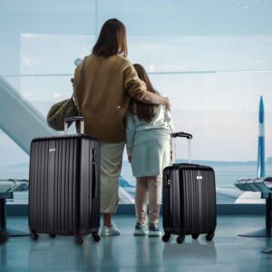 Slazenger Kofferset 2 Teilig/ 3 Teilig - Trolley Handgepack und Reisekoffer Groß - ABS Hartschalenkoffer Set - Koffer Set mit 360° Rollen und Kombinationsschloss - Rollkoffer – Bild 13