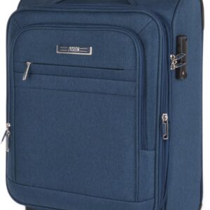 JASLEN - Koffer Klein Handgepäck - Handgepäck Koffer 4 Rollen - Koffer Handgepäck 55x40x20 Leicht und Robust - Reisekoffer Klein aus Hochwertigen Materialien, Blau