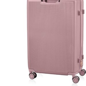 BETLEWSKI - Koffer Hartschale - Großer Koffer mit 4 Rollen - Leicht Hartschalenkoffer ABS Reisekoffer mit Schloss - Größe 76 cm x 48 cm x 28 cm 93 Liter - Roségold – Bild 7