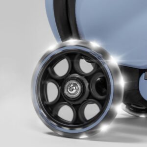 Cariboo Roller Kinder Scooter mit Koffer Mit 3 Rädern Ab 2 Jahren 2in1 Dreirad Klappbar Höhenverstellbar Bis 50 kg Handgepäck iTravel – Bild 6