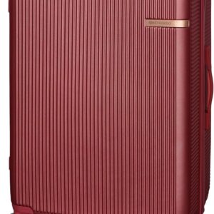 BETLEWSKI - Großer Koffer Hartschale - Reisekoffer mit 4 Rollen - Leicht Hartschalenkoffer ABS Rollkoffer mit Schloss - Größe 76 cm x 48 cm x 28 cm 93 Liter – Kastanienbraun