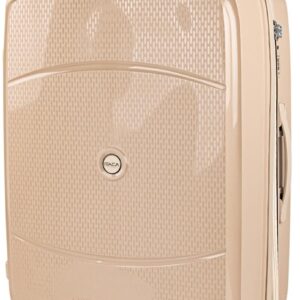 ITACA - Koffer XL, Hartschalenkoffer, Reisekoffer Mit Rollen, Koffer Hartschale und Koffer & Trolleys - Robust, geräumig und ideal für Lange Reisen. Mit TSA-SchlossErweiterbar, Taupe