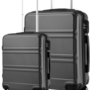 KONO Kofferset 2 Teilig Koffer Trolleys