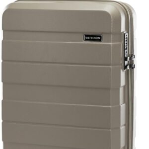 WITTCHEN COMODO Line Koffer Handgepäck Gepäck-Set aus ABS Teleskopgriff TSA Schloss 4 Doppelräder