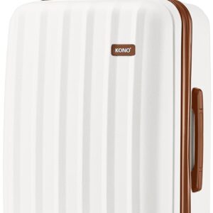 KONO Hartschale Gepäck Leichten ABS Reisekoffer Rollenkoffer 4 Rollen