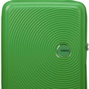 American Tourister Soundbox - Hartschalenkoffer Mittelgroß, 67 cm - Trolley Koffer mit 4 Rollen, TSA-Schloss, Erweiterbar & Leicht, 71.5/81L, Grün (Grass Green)